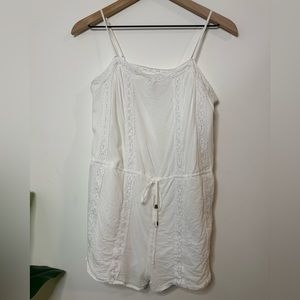 Forever 21 Romper White - Small